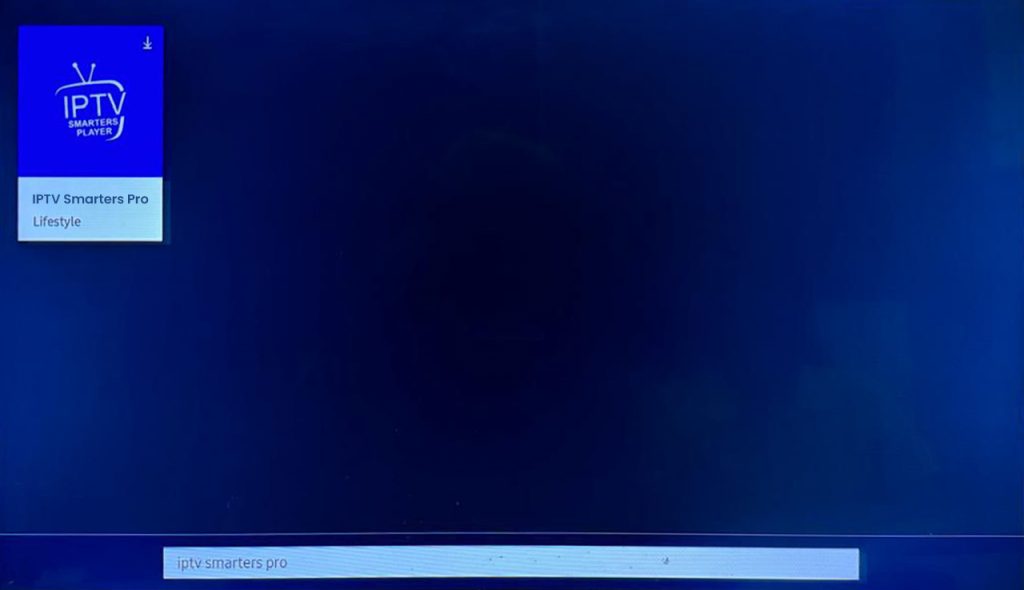 Installation IPTV Smarters Pro sur Téléviseurs Samsung